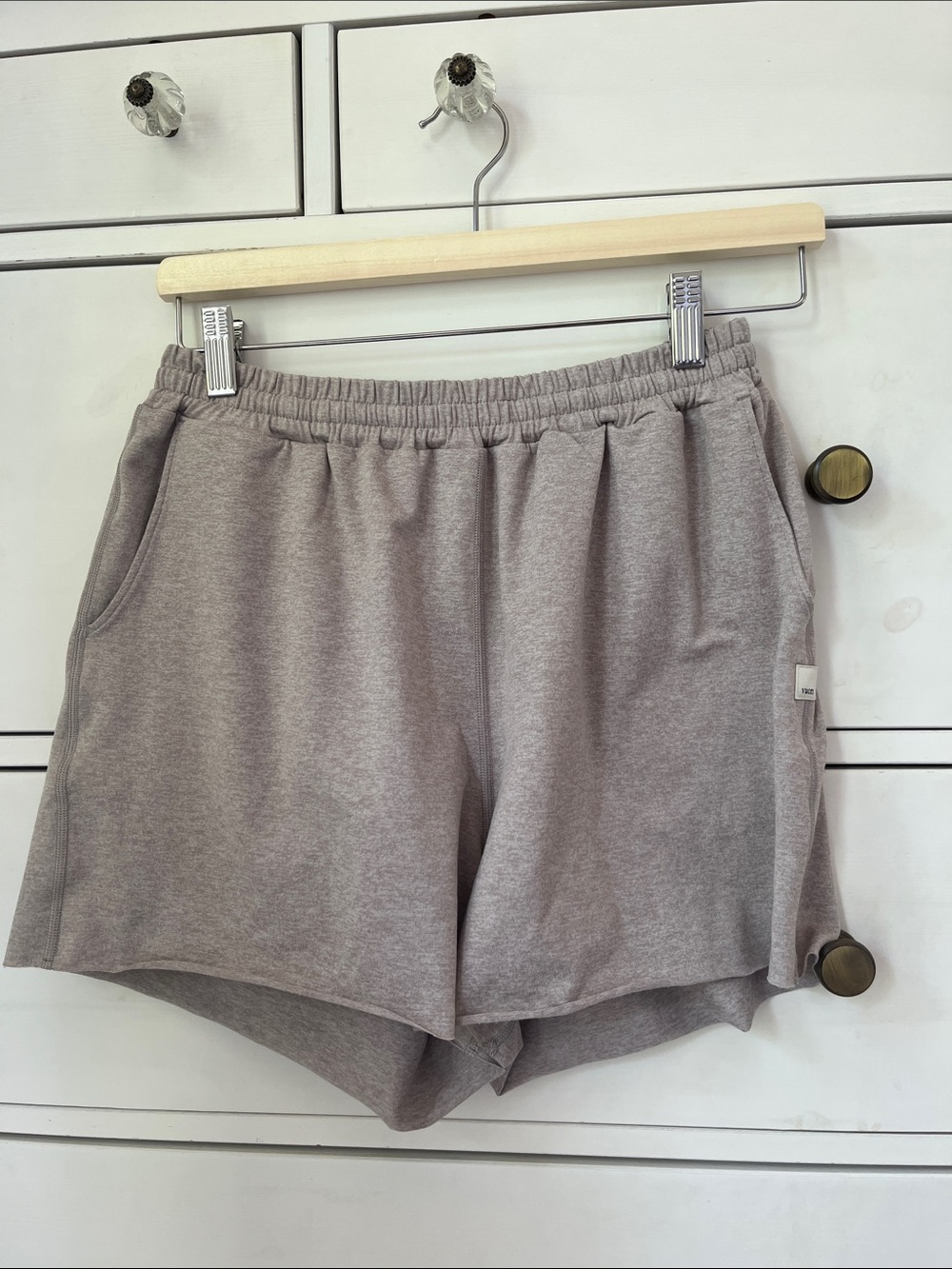 Vuori Women's Beige Lounge Shorts